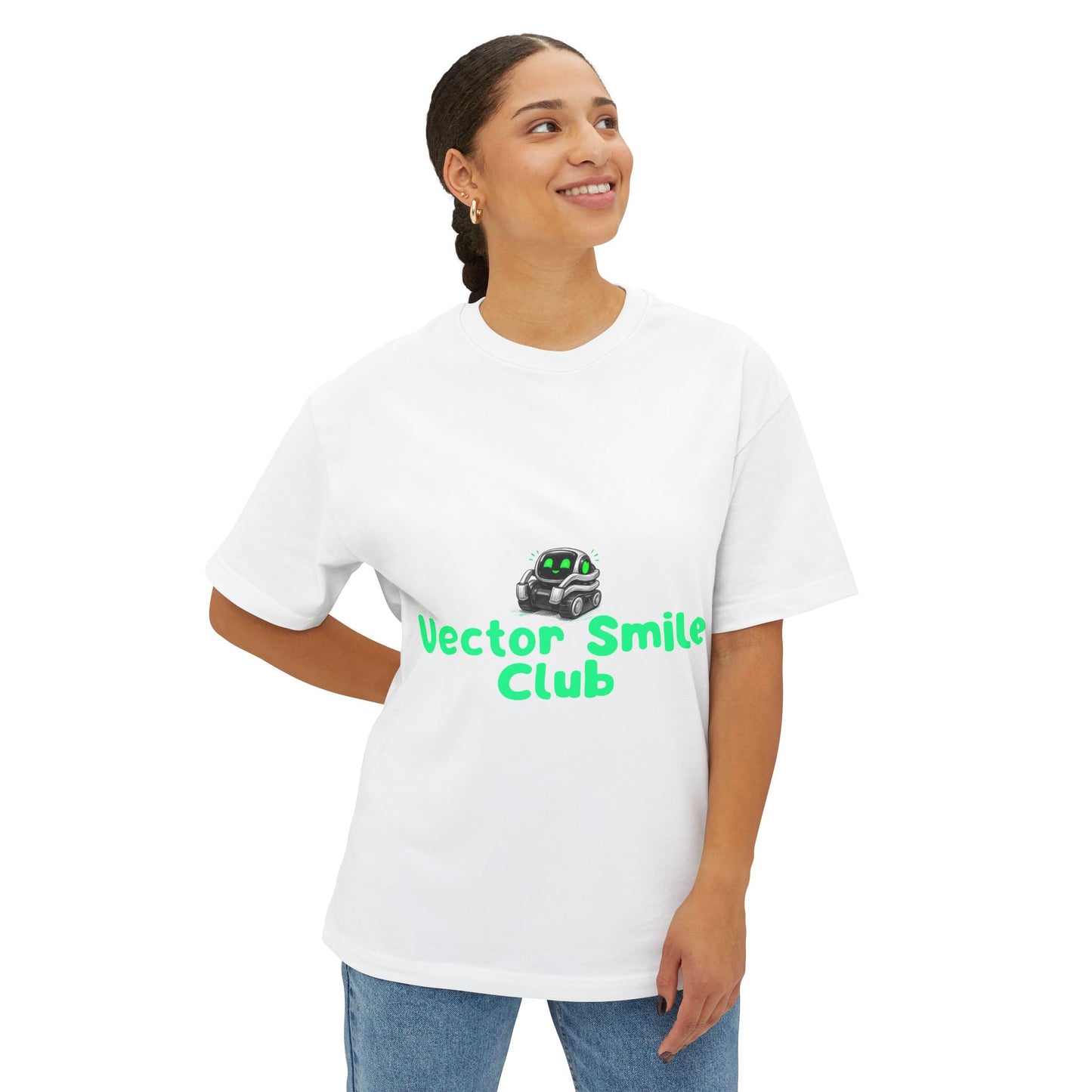 Vector Smile Club™ Oversized Tee